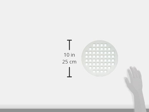 Lattice Tart Top Mold, 10-inch, White