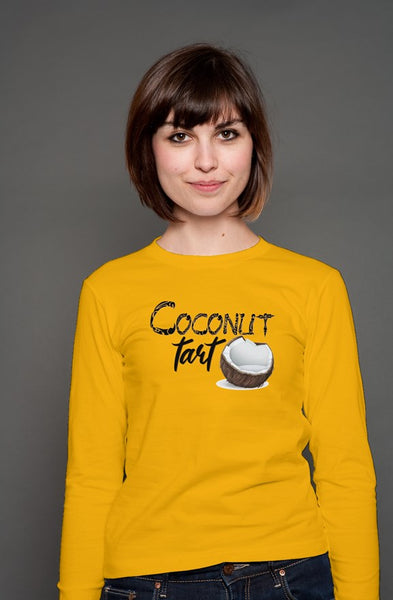 Coconut Tart long sleeve T-shirt, women