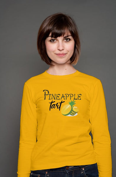 Pineapple Tart long sleeve T-shirt, women