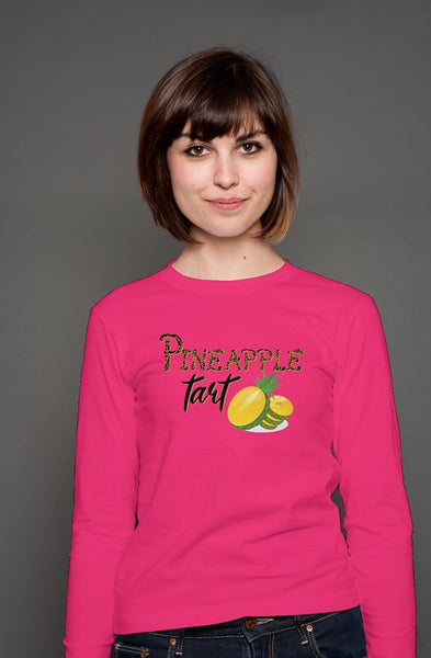 Pineapple Tart long sleeve T-shirt, women