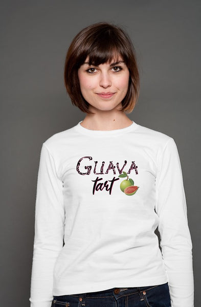 Guava Tart long sleeve T-shirt, women