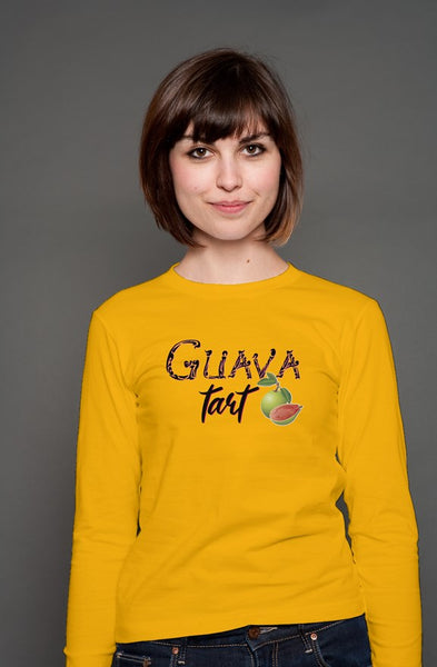 Guava Tart long sleeve T-shirt, women