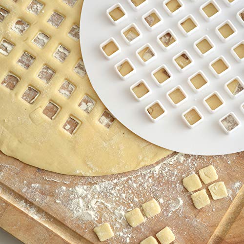 Lattice Tart Top Mold, 10-inch, White