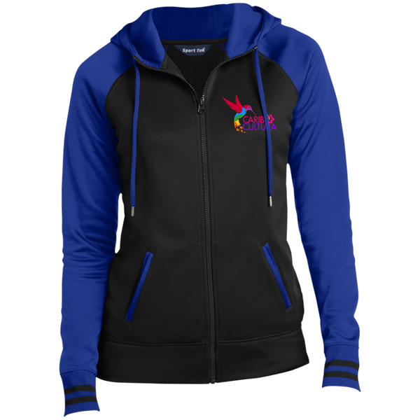 Carib Cultura LOGO Full-Zip Hooded Jacket, Women (3 colors)