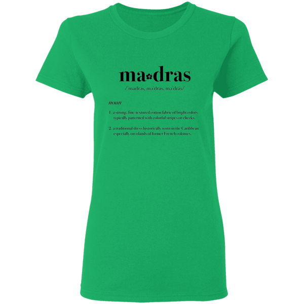 Madras T-Shirt, Women (5 colors)