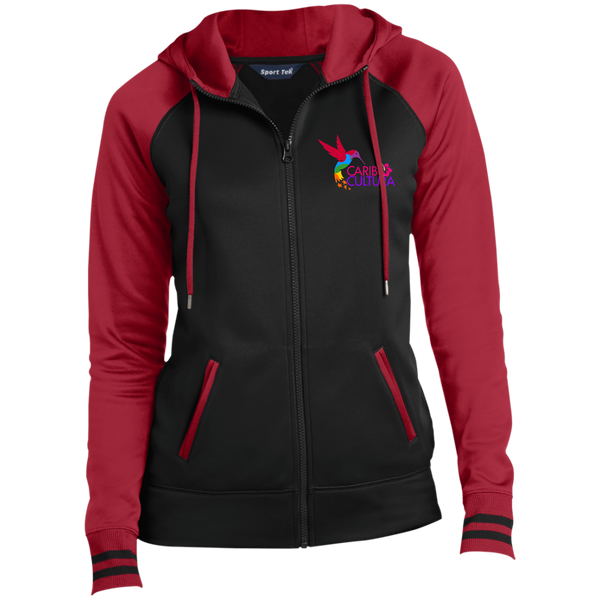Carib Cultura LOGO Full-Zip Hooded Jacket, Women (3 colors)