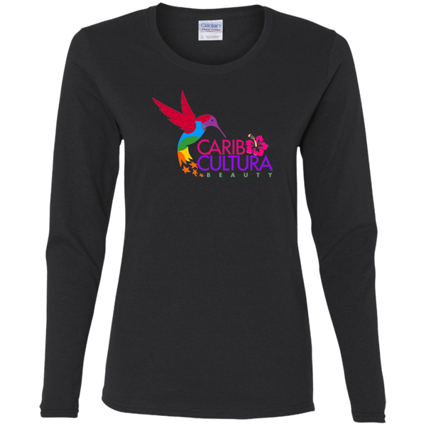 Carib Cultura LOGO LS T-Shirt, Women