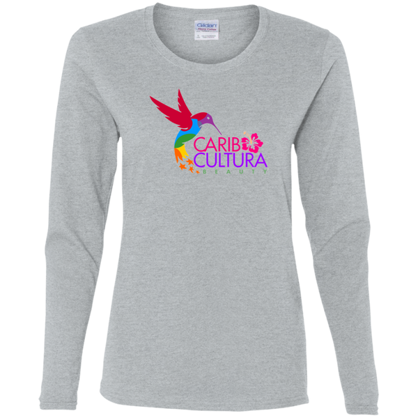 Carib Cultura LOGO LS T-Shirt, Women