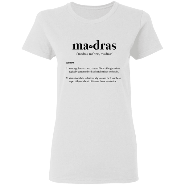 Madras T-Shirt, Women (5 colors)