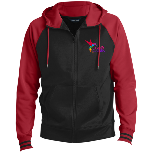 Carib Cultura LOGO Full-Zip Hooded Jacket, Adult (3 colors)