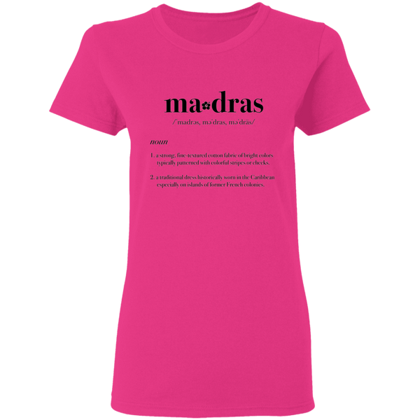 Madras T-Shirt, Women (5 colors)