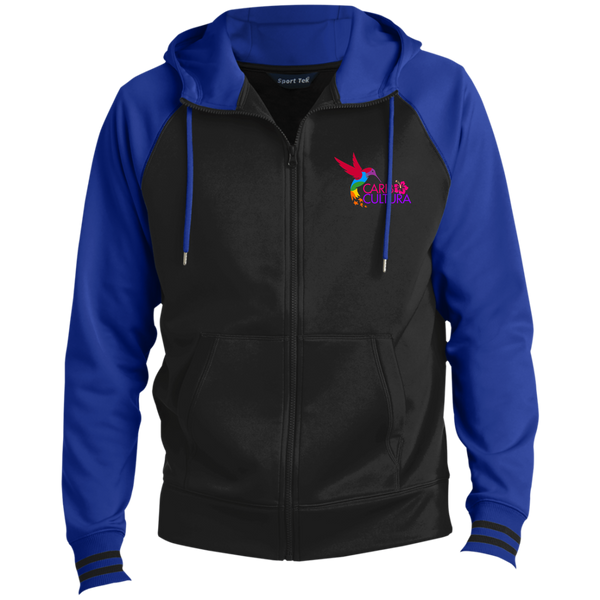 Carib Cultura LOGO Full-Zip Hooded Jacket, Adult (3 colors)