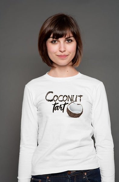 Coconut Tart long sleeve T-shirt, women