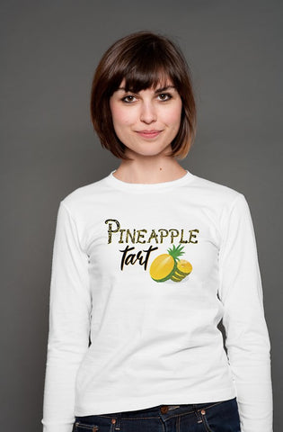 Pineapple Tart long sleeve T-shirt, women