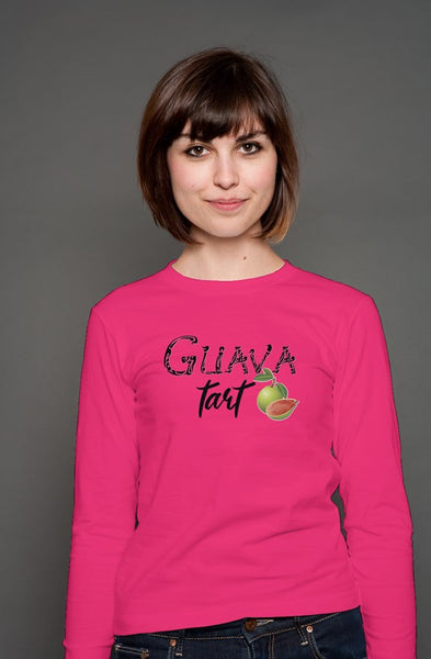 Guava Tart long sleeve T-shirt, women