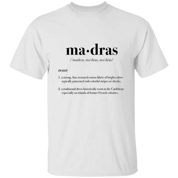 Madras T-Shirt, Adult (5 colors)