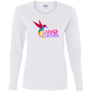 Carib Cultura LOGO LS T-Shirt, Women
