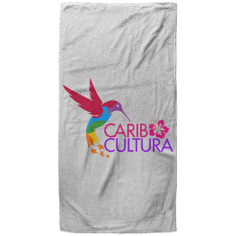 Carib Cultura LOGO Beach Towel, 37x74
