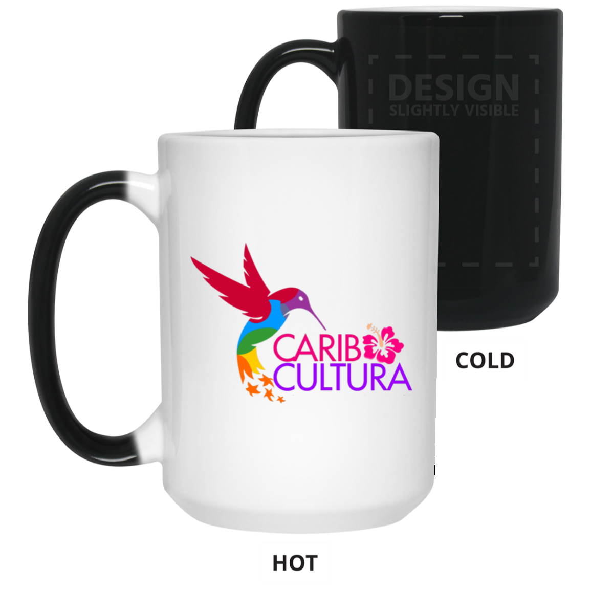 Carib Cultura Color Changing Mug, 15 oz.