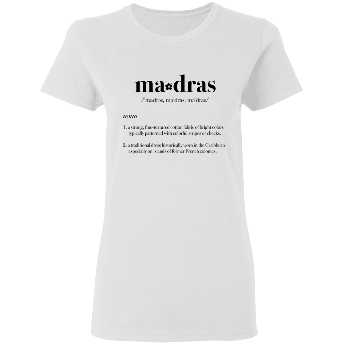Madras T-Shirt, Women (5 colors)