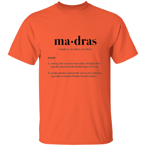 Madras T-Shirt, Adult (5 colors)